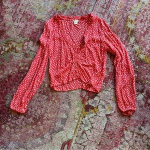 Billabong long sleeve blouse